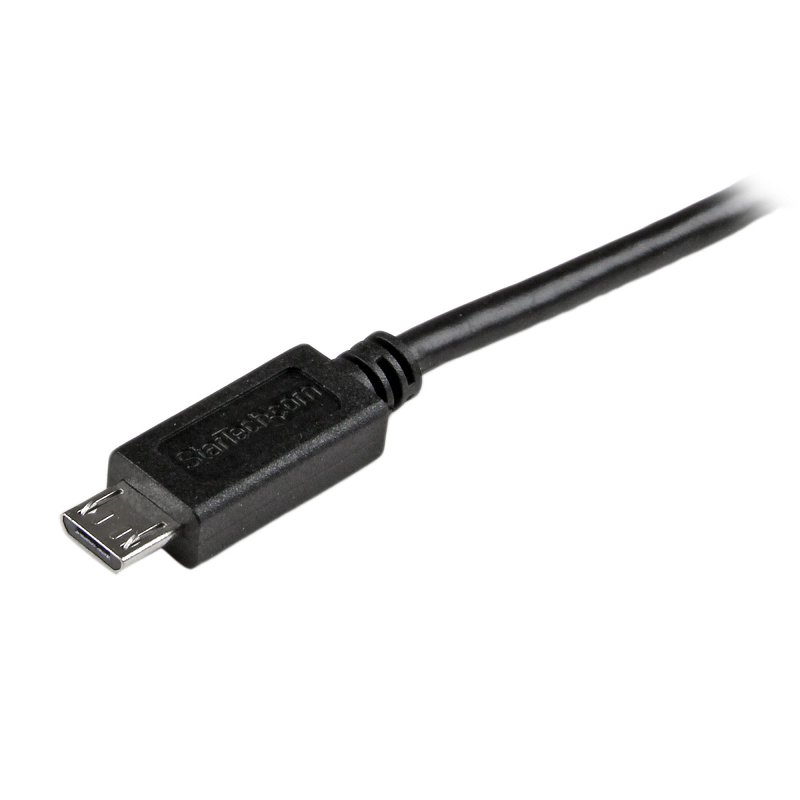 StarTech USBAUB15CMBK Short Micro-USB Cable - M/M - 15cm (6in)